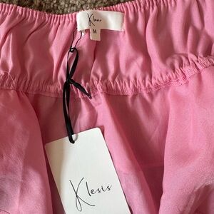 Klesis Pink Women's Crop Top
